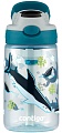Бутылка для воды Contigo Gizmo Sip 2136792 (акулы)