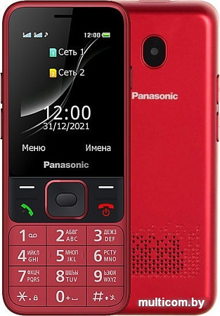 Мобильный телефон Panasonic KX-TF200RU (красный)