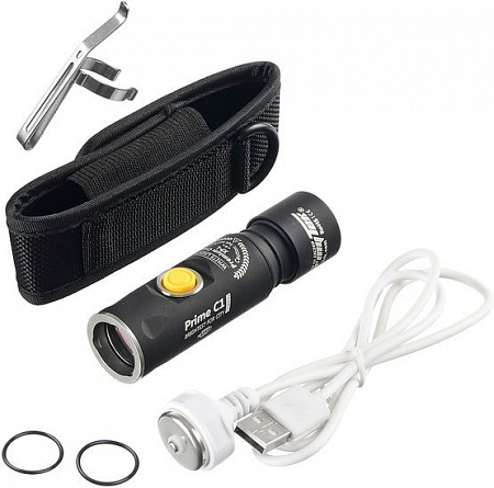 Фонарь Armytek Prime C1 Pro XP-L Magnet USB (белый свет) + 18350