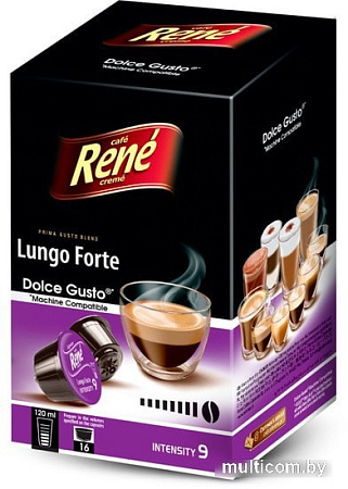 Кофе Rene Dolce Gusto Lungo Forte 16 шт