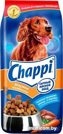 Корм для собак Chappi Мясное изобилие 15 кг