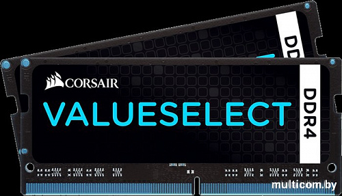 Оперативная память Corsair 2x4GB DDR4 SO-DIMM PC4-17000 [CMSO8GX4M2A2133C15]