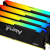 Оперативная память Kingston FURY Beast RGB 4x32ГБ DDR4 3600 МГц KF436C18BB2AK4/128