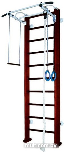 Детский спортивный комплекс Карусель 2Д.03.03 к стене (венге)