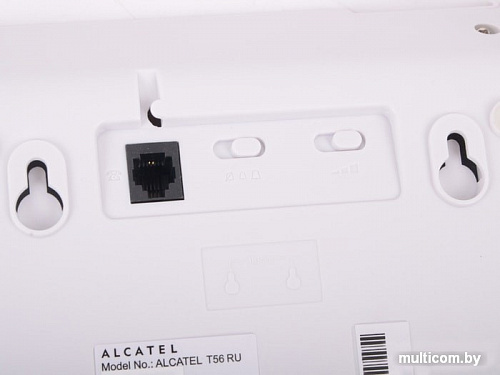 Проводной телефон Alcatel T56 (белый)