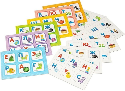 Развивающая игра Bondibon Лото Изучаем алфавит ВВ4868