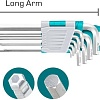 Набор ключей Total THT106291 (9 предметов)