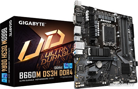 Материнская плата Gigabyte B660M DS3H DDR4 (rev. 1.0)