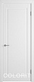 Межкомнатная дверь Юркас Colorit К3 ДГ 90x200 (белая эмаль)