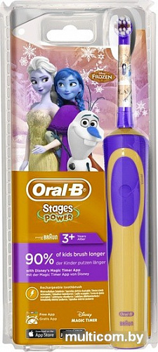 Электрическая зубная щетка Braun Oral-B Stages Power Frozen (D12.513.K)