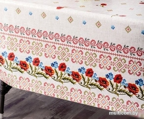 Скатерть Stolima Барыня-сударыня 821 Маковый (90x140)