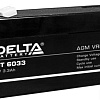 Аккумулятор для ИБП Delta DT 6033 125 (6В/3.3 А·ч)