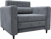 Кресло-кровать Лига диванов Лига-070 132554 (велюр Tower 10 серый)