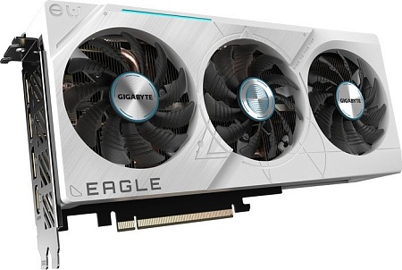 Видеокарта Gigabyte GeForce RTX 4070 Super Eagle OC Ice 12G GV-N407SEAGLEOC ICE-12GD