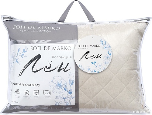 Спальная подушка Sofi De MarkO Лен 50x70 Под- Лн-50x70