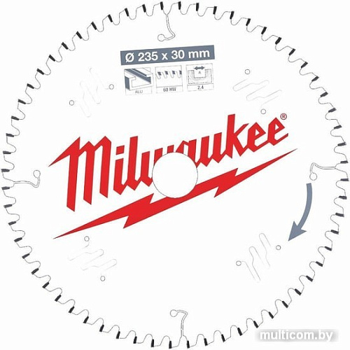 Пильный диск Milwaukee 4932471379