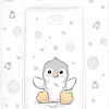 Пеленальный матрас Sweet Baby Pinguino New Grigio 48x71 (пингвин серый)