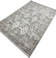 Radjab Carpet Афина Прямоугольник 9010A 12824RK (0.8x1.5, Grey/Beige)