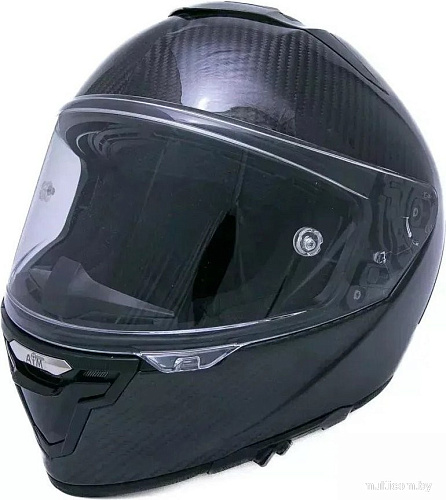 Мотошлем AIM RH360 360-001-S (S, глянцевый карбон)