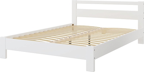 Кровать Bravo Мебель Лана 140х200 (белый античный)