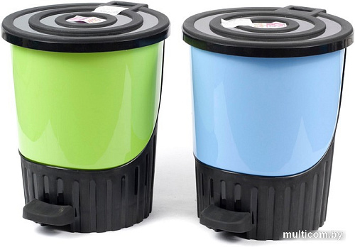Мусорное ведро Dunya Plastik 01062R 14 л (в ассортименте)
