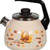 Чайник со свистком СтальЭмаль Хлеб 4с209я