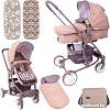 Универсальная коляска Lorelli Aster (2 в 1, бежевый)