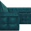 Угловой диван Мебель-АРС Атлантис правый 212x84x135 (сине-зеленый Star Velvet 43 Black Green)