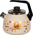 Чайник со свистком СтальЭмаль Хлеб 4с209я