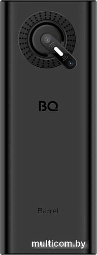 Кнопочный телефон BQ-Mobile BQ-1858 Barrel (черный/серебристый)