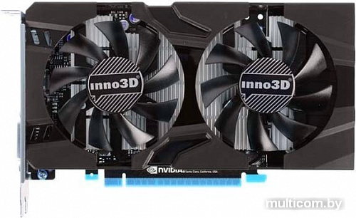 Видеокарта Inno3D GeForce GTX 1050 Twin X2 3GB GDDR5 N1050-1DDV-L5OM