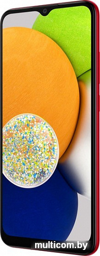 Смартфон Samsung Galaxy A03 SM-A035F/DS 32GB (красный)