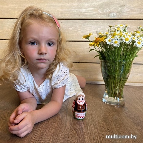 Развивающая игрушка Брестская Матрешка Народные костюмы Беларуси. Калинковичский строй (набор 5 шт)