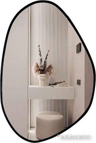 Зеркало eMZe с УФ-окантовкой 55x80 UV.NF.55.80.CHE (черный)