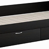 Кровать с выдвижным спальным местом Mio Tesoro Сириус раздвижная 80x200 2.02.08.410.5 (дуб венге)
