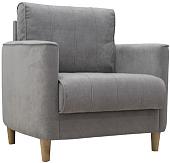 Интерьерное кресло Нижегородмебель Лора ТК 328 (ультра дав серебристый серый/бежевый)