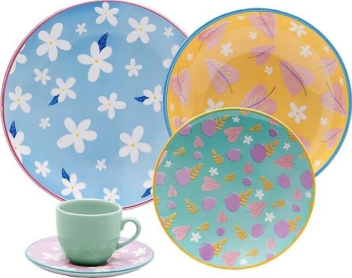 Чашка с блюдцем Oxford Coup Colore 126863 ED02-4689