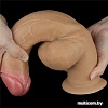 Реалистичный фаллоимитатор Lovetoy Silicone Cock 30 см LV411033