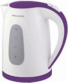 Электрочайник Willmark WEK-2009P (белый/фиолетовый)