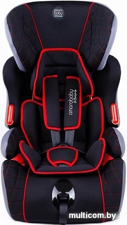 Детское автокресло Amarobaby Big trip AB212006BTChK/09 (черный/красный)