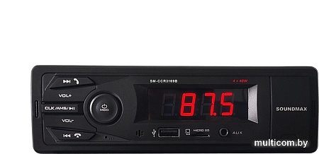 USB-магнитола Soundmax SM-CCR3169B