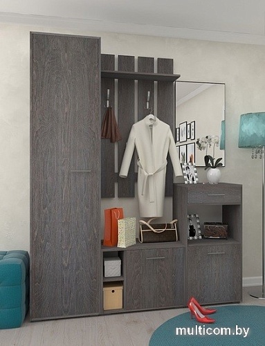 Вешалка для одежды Кортекс-мебель Лара ВП2 (береза)