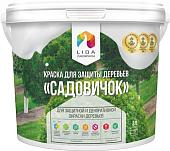 Краска LIDA для защиты деревьев Садовичок 2 л (белый)