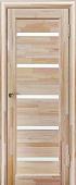Межкомнатная дверь Юркас Вега ЧО 5 80x200 (неокрашенный, стекло мателюкс матовое)