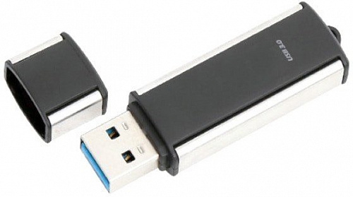 USB Flash Platinet X-Depo USB 3.0 128GB (черный/серебристый)