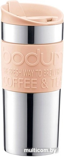 Термокружка Bodum Travel Mug 0.35л (кремовый)