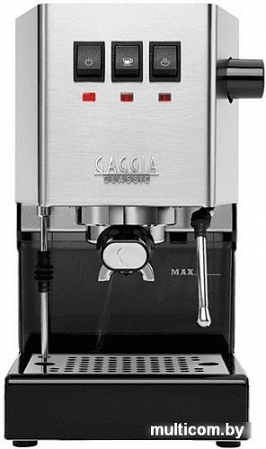 Рожковая помповая кофеварка Gaggia Classic (нержавеющая сталь)