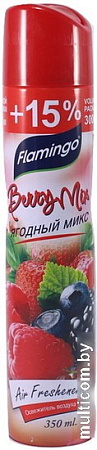 Освежитель воздуха Ozden Flamingo Ягодный микс 3 в 1 (350 мл)
