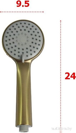 Душевая лейка Ledeme LD003Y (золотой сатин)