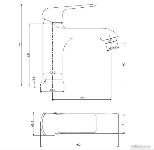 Смеситель Esko Dublin DB 26